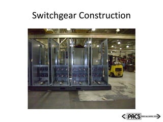 Switchgear Construction
 