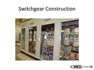 Switchgear Construction
 
