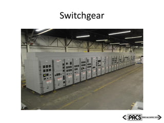 Switchgear
 