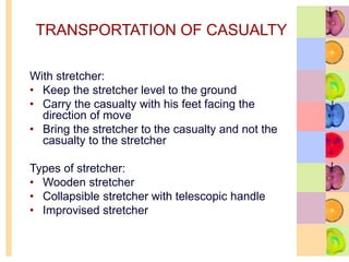 Stretcher Method first-aid.ppt