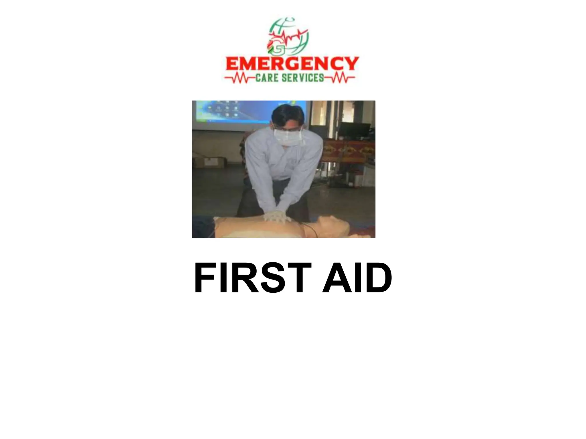 first-aid CPR Training to save someone life in cardiac arrest | PPT