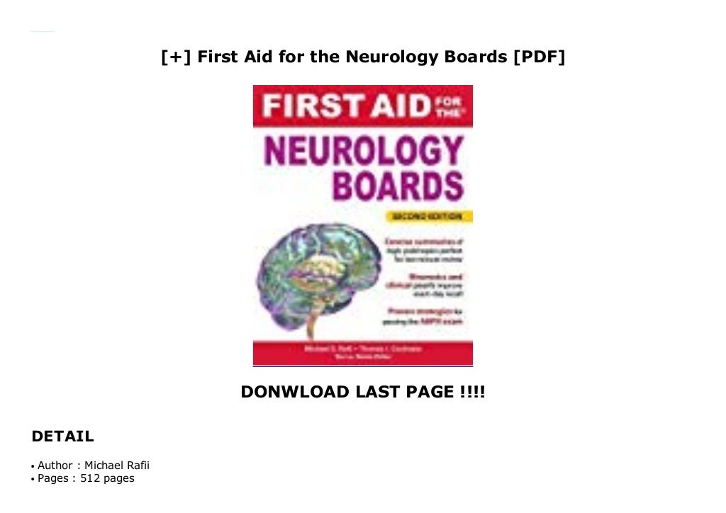 First Aid for the Neurology Boards [PDF]