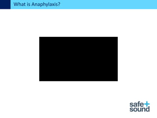 What is Anaphylaxis?
 