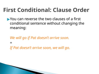 Grammar lesson, A1- A2 First-conditional.pptx