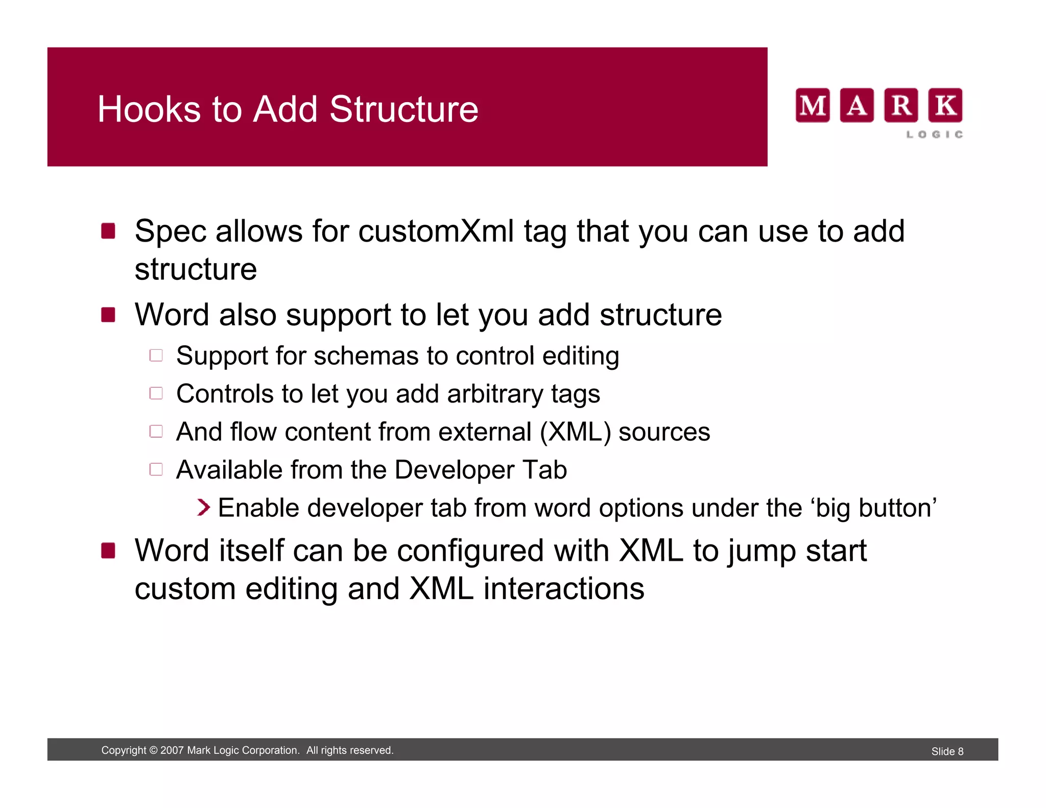 First Encounters With Office Open Xml