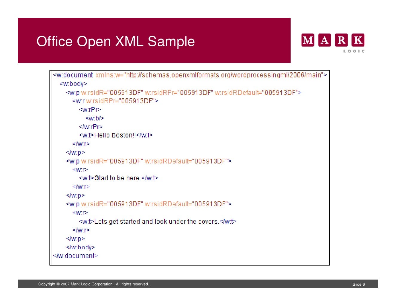 what is strict open xml presentation