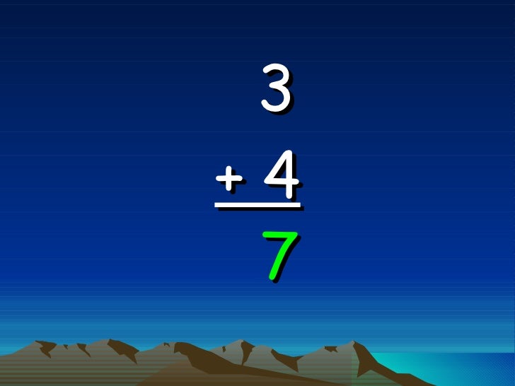 First Grade Math Facts