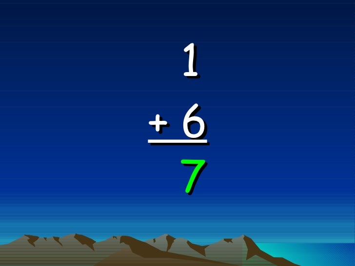 First Grade Math Facts