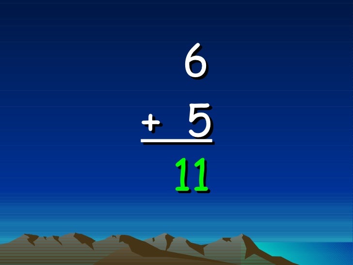 First Grade Math Facts