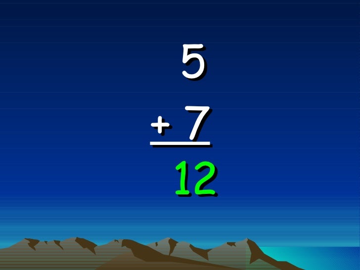 First Grade Math Facts