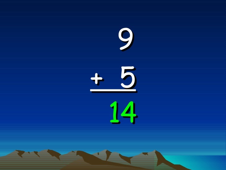 First Grade Math Facts