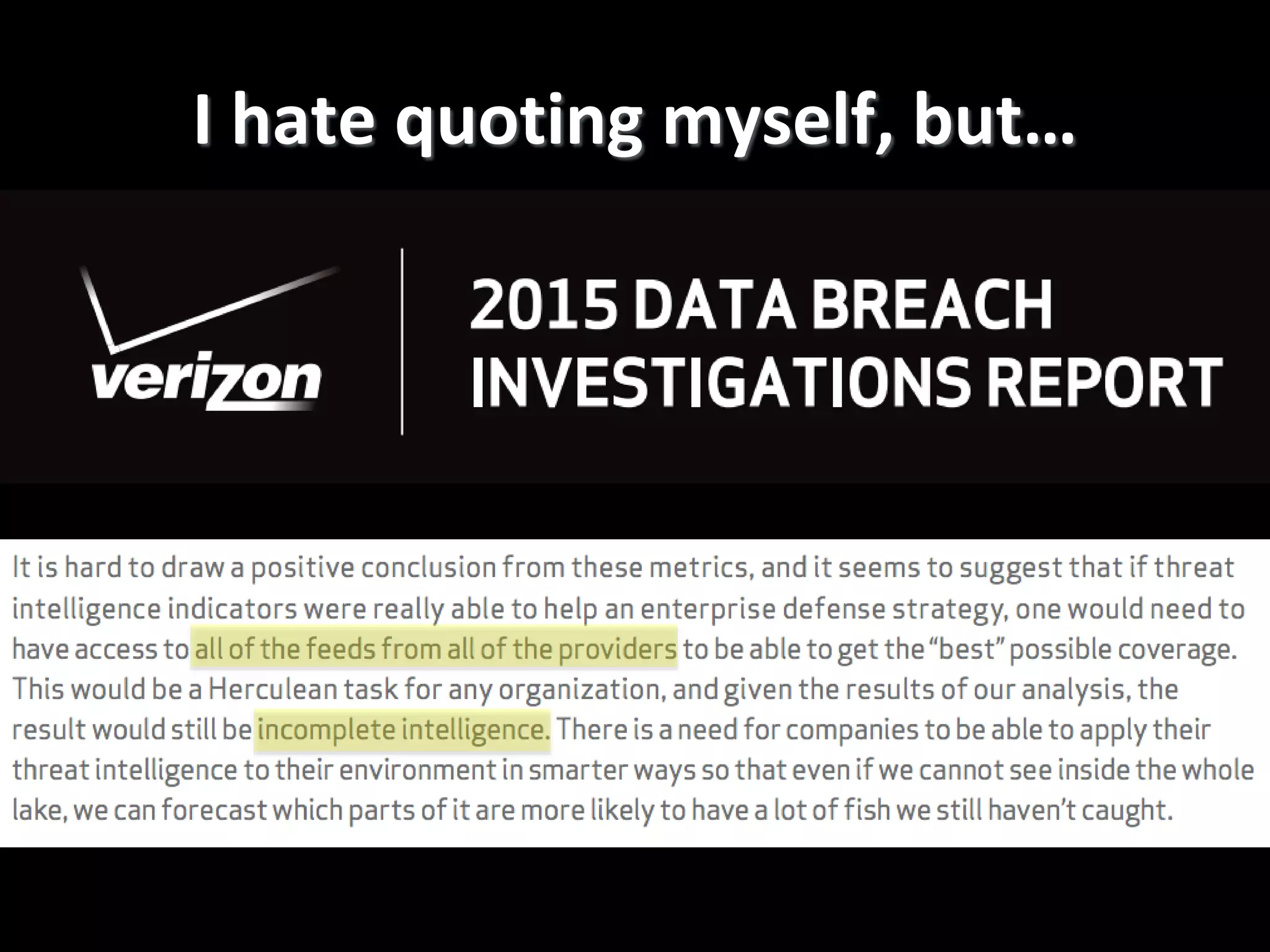 I hate quoting myself, but…
 