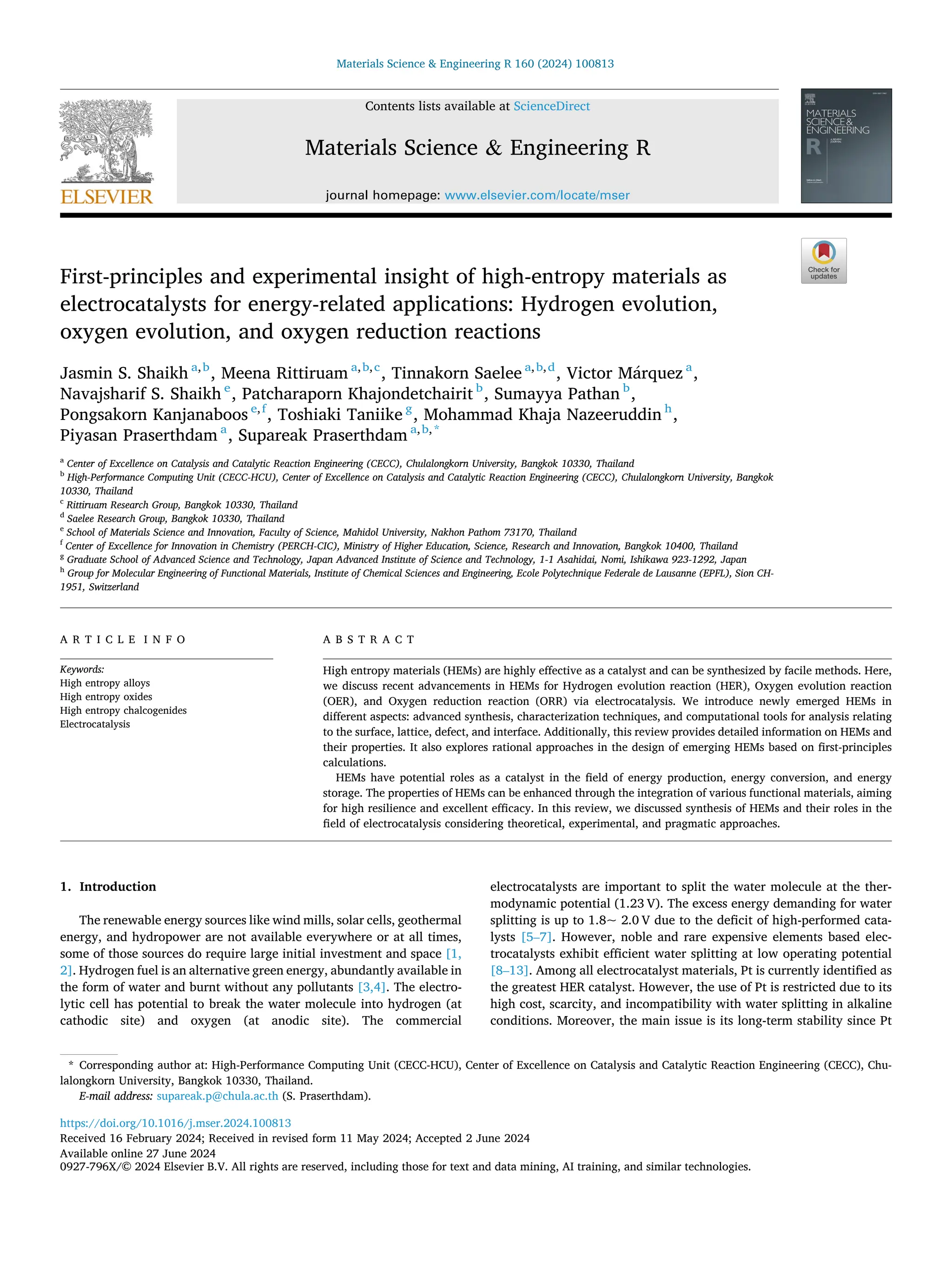 First-principles and experimental insight of high-entropy