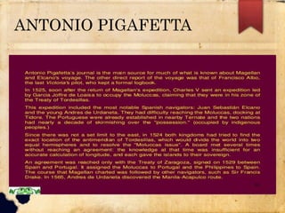 ANTONIO PIGAFETTA
 