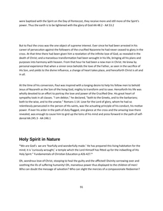 Exploring the Biblical Omnipresence and Nature of the Holy Spirit | PDF