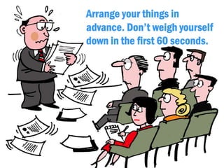 Nail the First 60 Seconds of Your Presentation