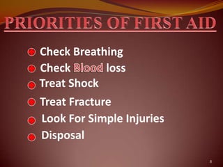 First aid | PPSX
