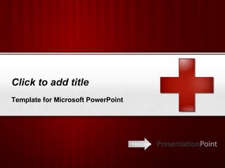 Click to add title Template for Microsoft PowerPoint 