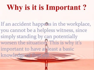 Why is it is Important ?
 