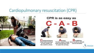 Cardiopulmonary resuscitation (CPR)
 