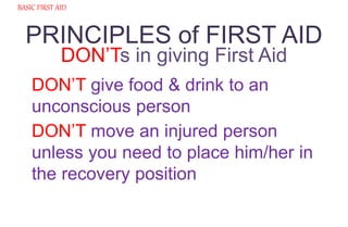 First aid MAPEH9 Health Education | PPTX