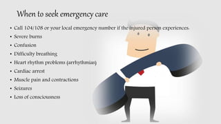 First aid . | PPTX
