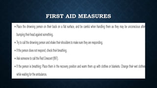FIRST AID MEASURES
 