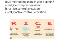 Elevate Example In Rice Method FIRST AID..pptx
