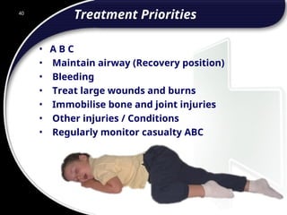 First Aid Training for construction and other | PPT