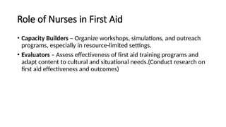 first aid.pptxyeyb of the same as resting membrane potential and ...