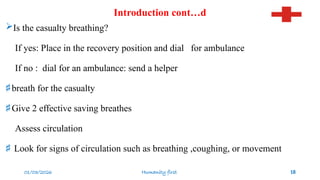 Accident prevention and first aid intervention .pptx
