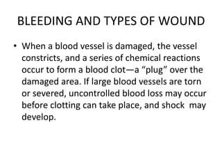First Aid Summary of what is to be covered | PPTX