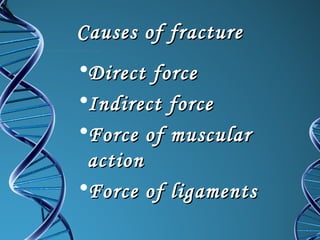 First aid for fracture | PPT
