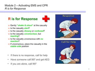 First Aid and CPR for healthcare and med | PPTX