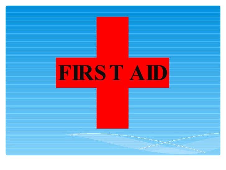First aid application