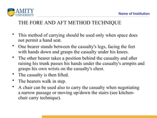 Fore Aft Method First aid basics (6) new ppt of first aid.pptx