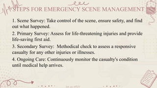 First Aid course for health science students | Chapter 1 | PDF