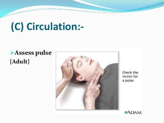 FIRST AID CLASS FOR FIRST YEAR FOR PUBLIC HEALTH | PPTX