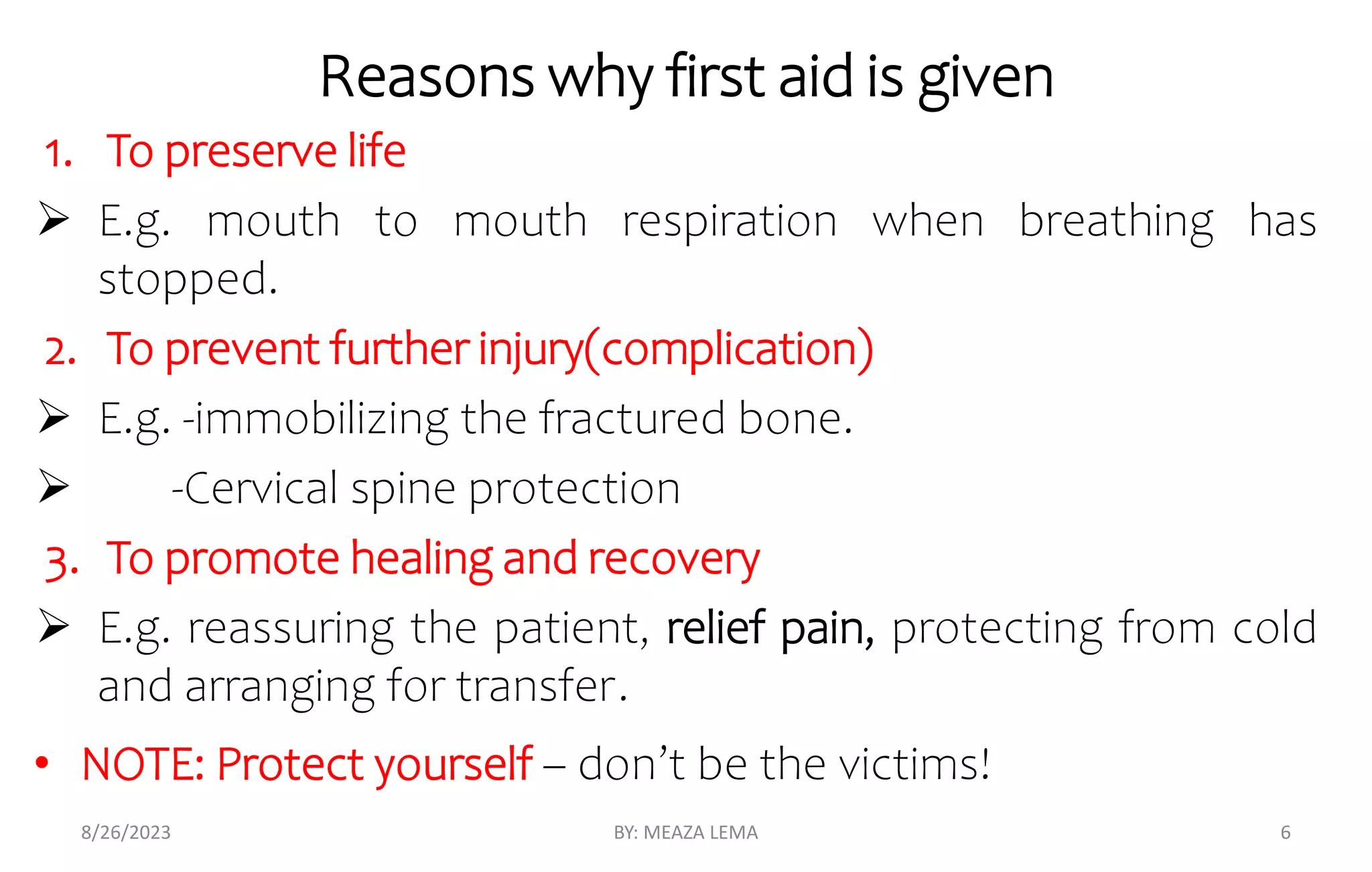 First Aid For Lab students.pptx