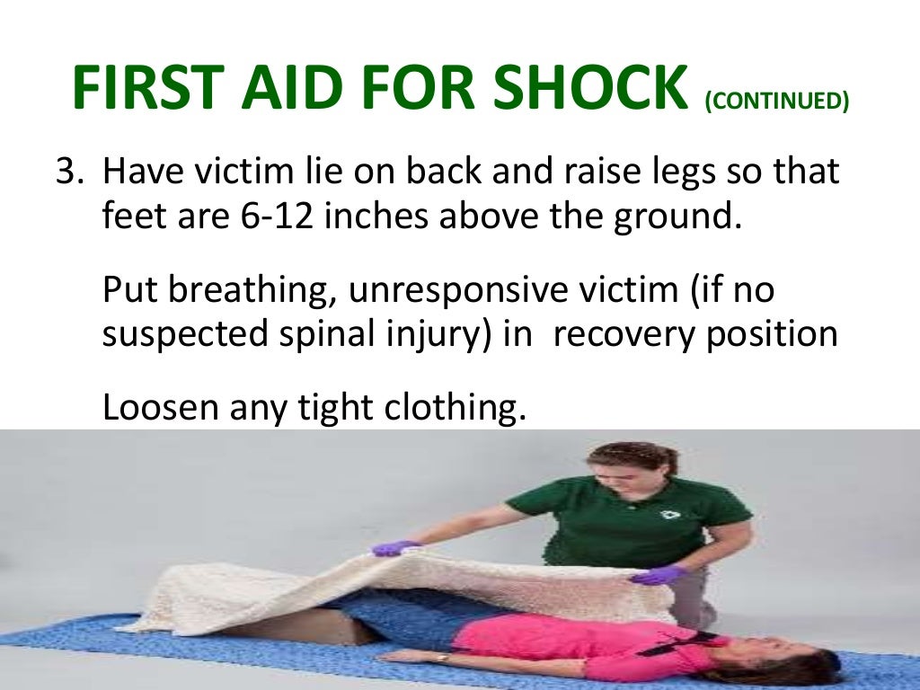 First aid for shock
