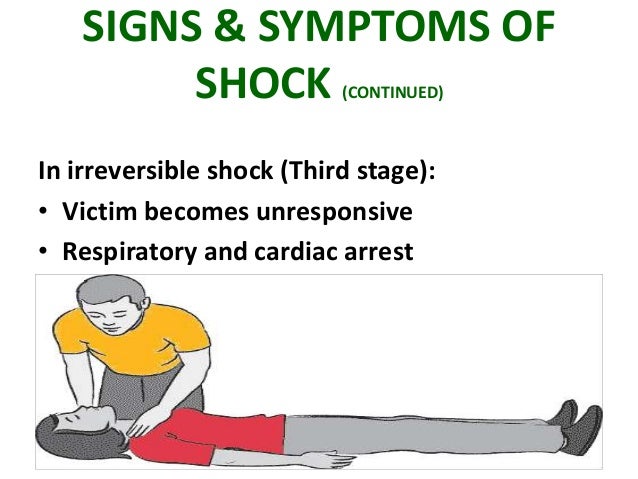 First aid for shock