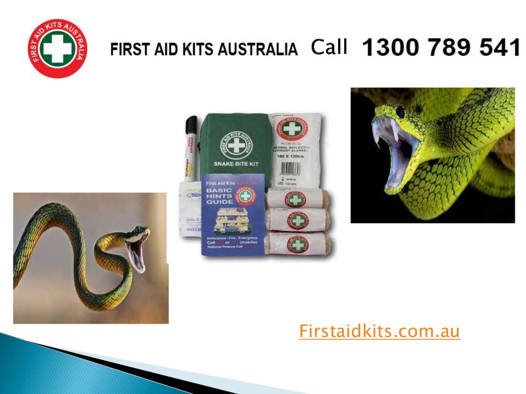 First aid for Snake bite First Aid Kits Australia
