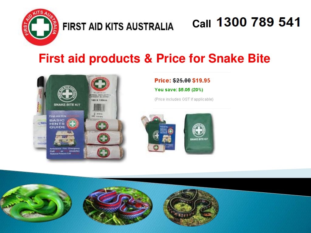 First Aid For Snake Bite First Aid Kits Australia First Aid For Snake Bite First Aid Kits Australia