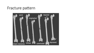 Machine Fracture Pattern first aid fracture (1).pptx.for all medical student | PPTX