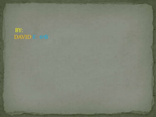 BY:
DAVID F. 6ºB
 