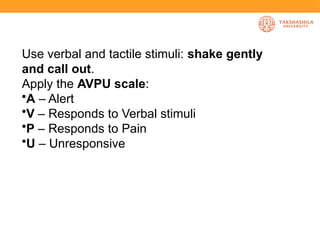 First Aid management of Unconscious.pptx