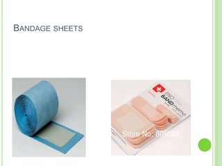 BANDAGE SHEETS
 