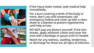 FIRST AID ON COMMON INJURIES AND SAFETY PRACTICES IN RECREATIONAL ...