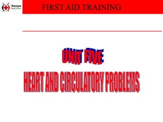 FIRST AID TRAINING
 