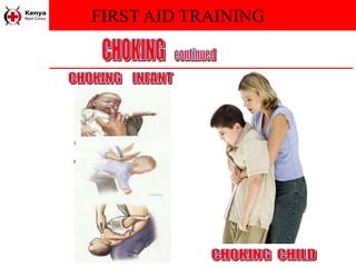FIRST AID TRAINING
 